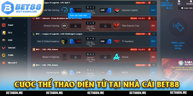 Quy tụ nhiều kèo cược thể thao đầy hấp dẫn